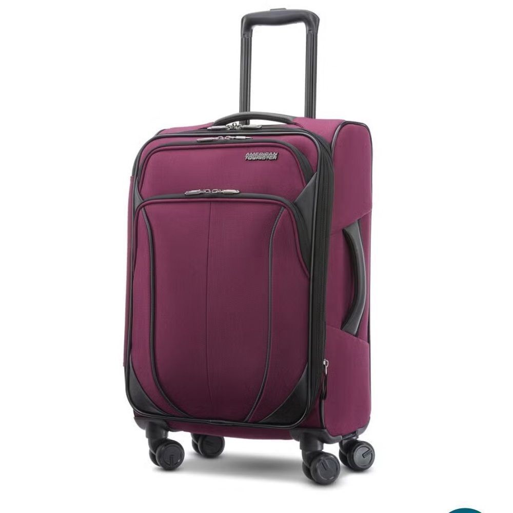 American Tourister 4 Kix 2.0 Softside Spinner Luggage, travel bag, carryon 22’